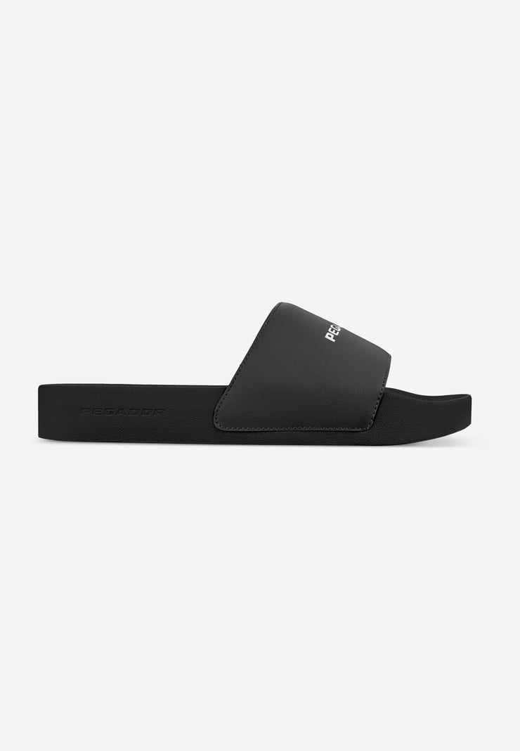 Pegador Logo Slide Black White
