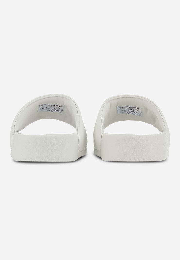 Pegador Logo Slide White White