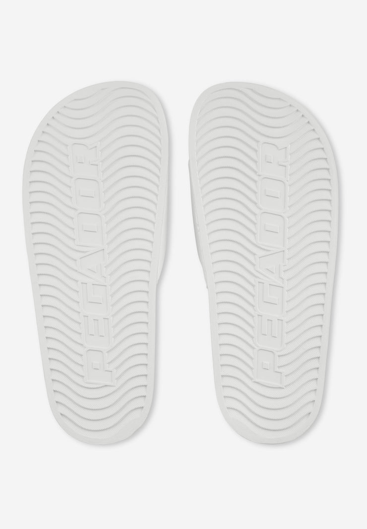 Pegador Logo Slide White White