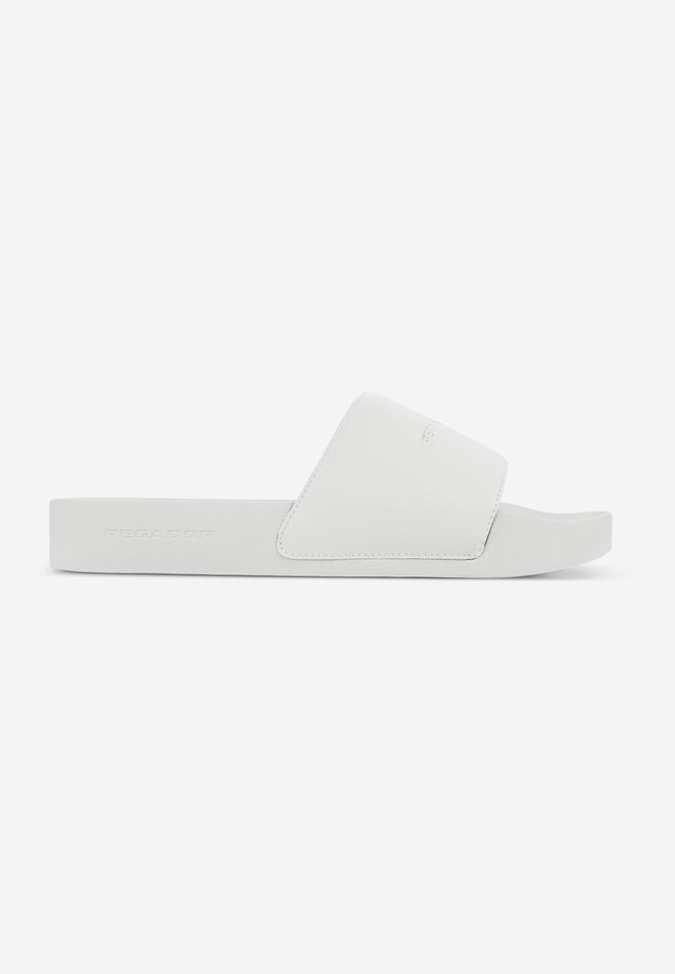 Pegador Logo Slide White White