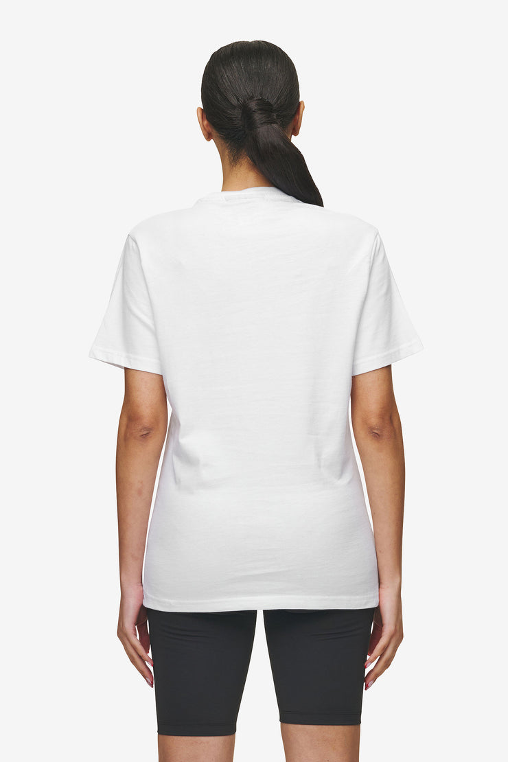 Pegador Logo Slim Tee White Sky Blue