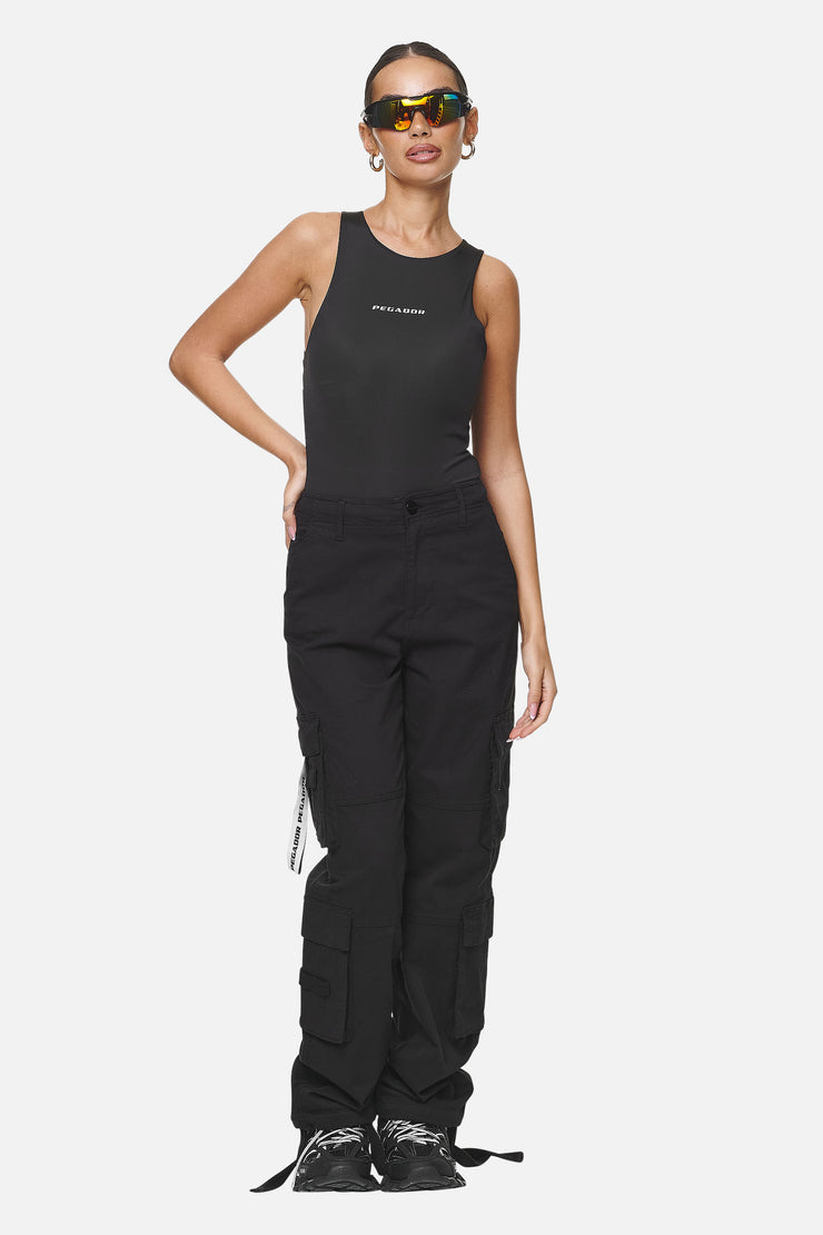 Pegador Logo Sport Sunglasses Black