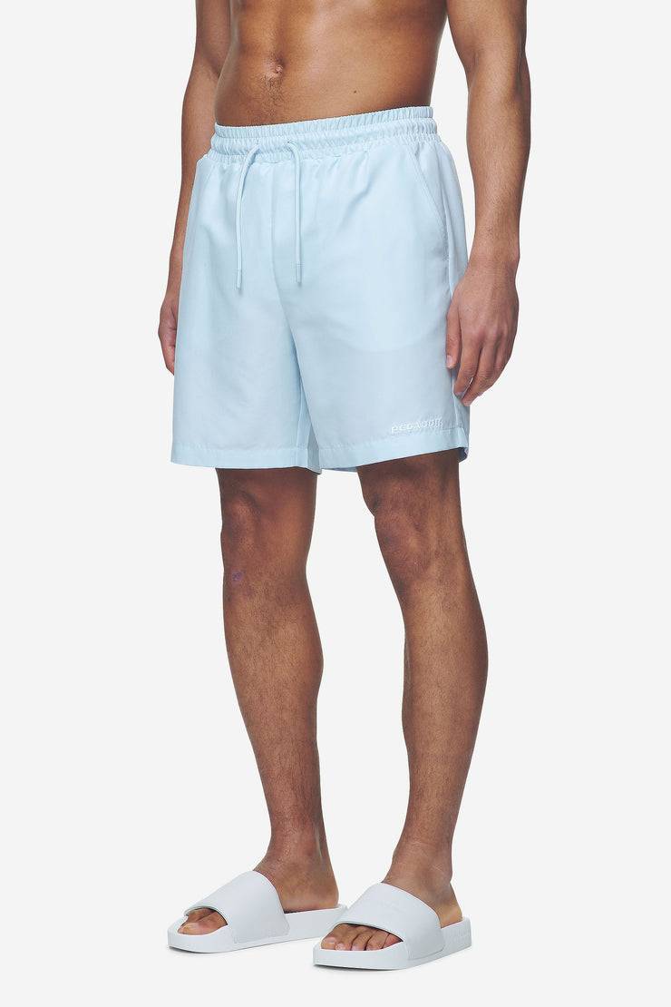 Pegador Logo Swim Shorts Baby Blue