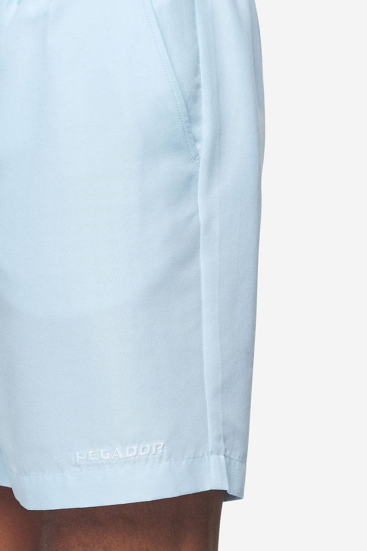 Pegador Logo Swim Shorts Baby Blue