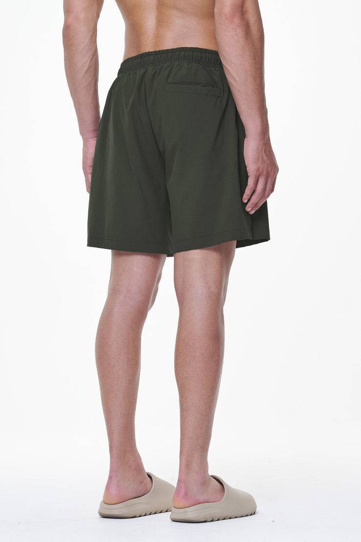 Pegador Logo Swim Shorts Dark Olive