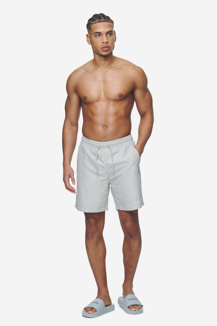 Pegador Logo Swim Shorts Pearl Grey