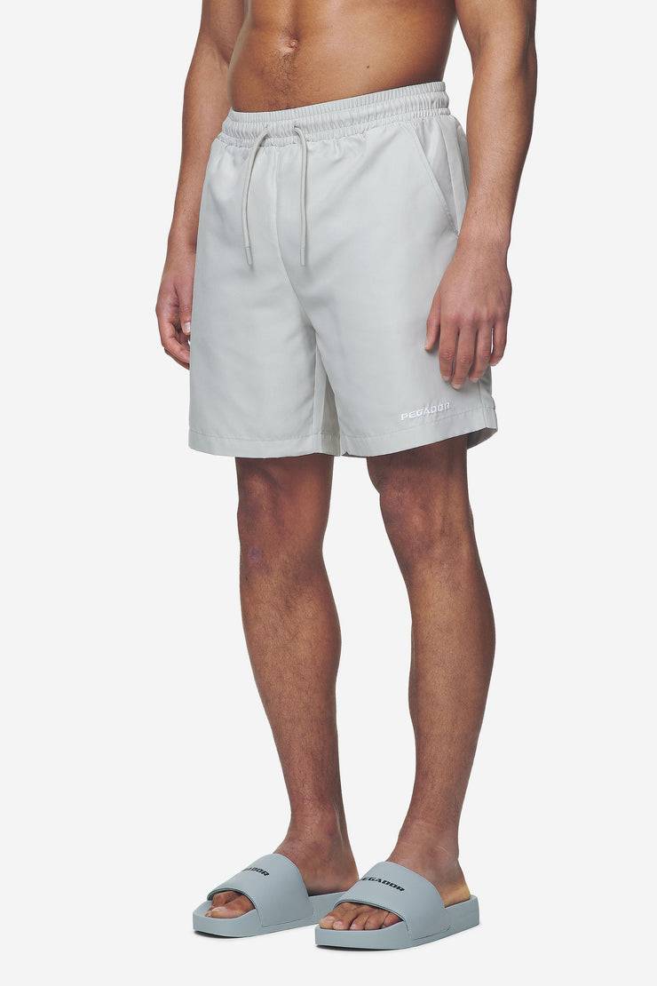 Pegador Logo Swim Shorts Pearl Grey