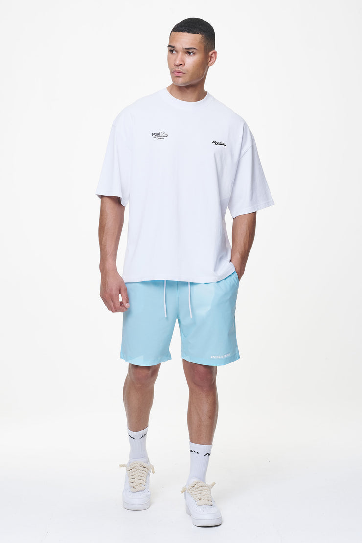 Pegador Logo Swim Shorts Riviera Blue
