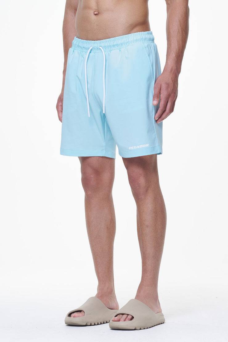 Pegador Logo Swim Shorts Riviera Blue