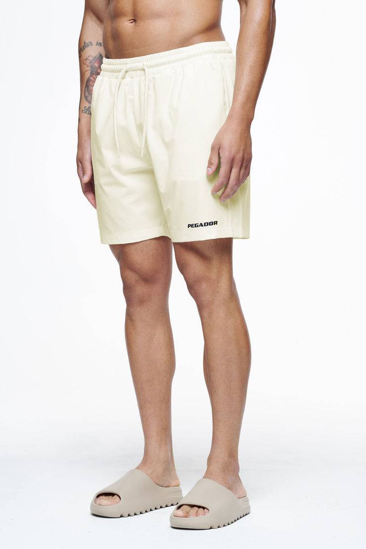 Pegador Logo Swim Shorts Unbleached