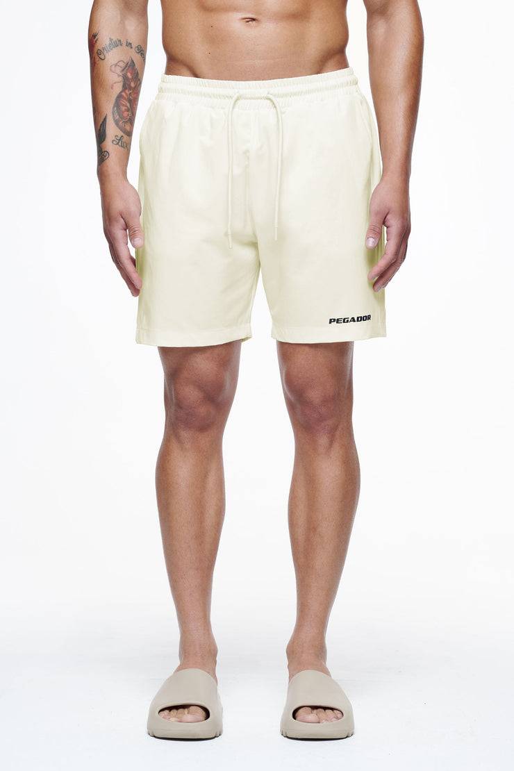 Pegador Logo Swim Shorts Unbleached