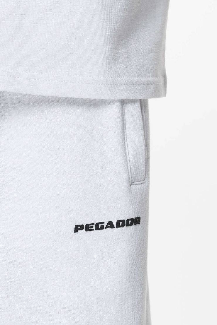 Pegador Logo Wide Sweat Pants White Gum