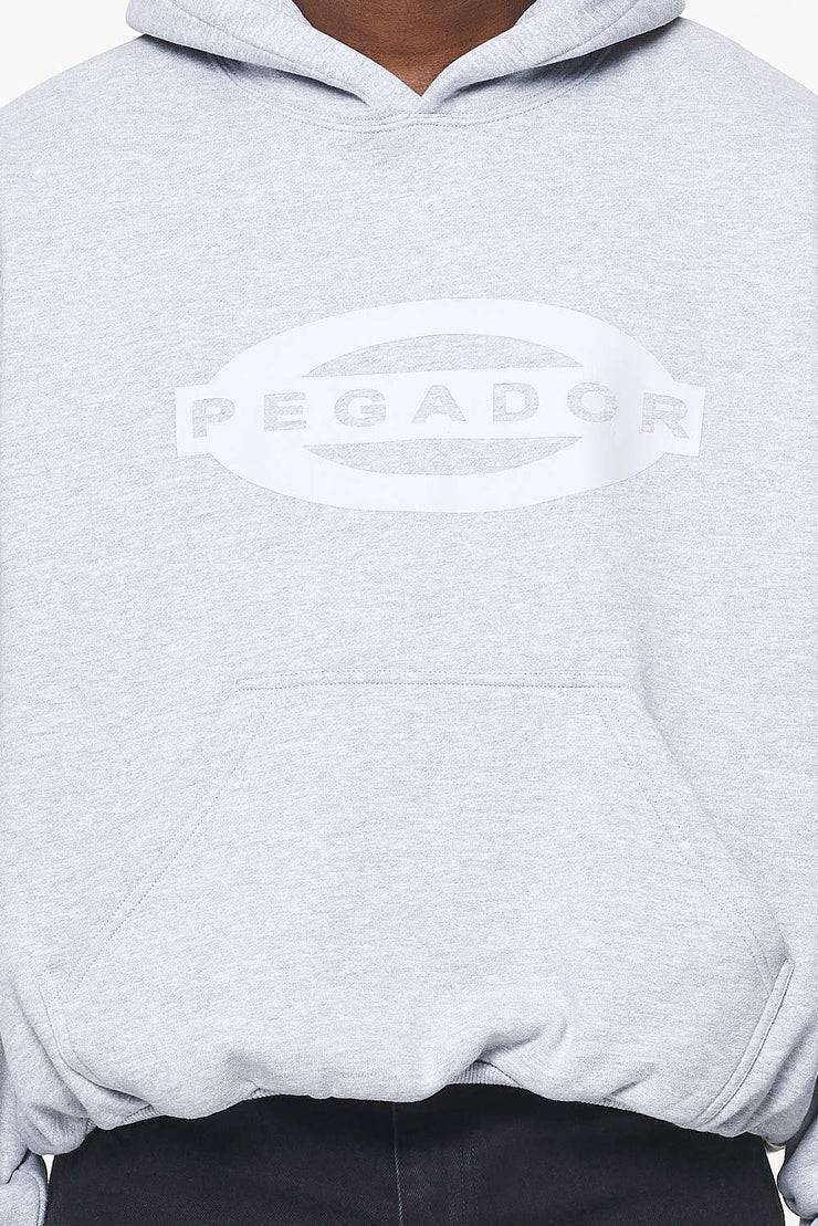 Pegador Loom Loose Hoodie Grey Melange