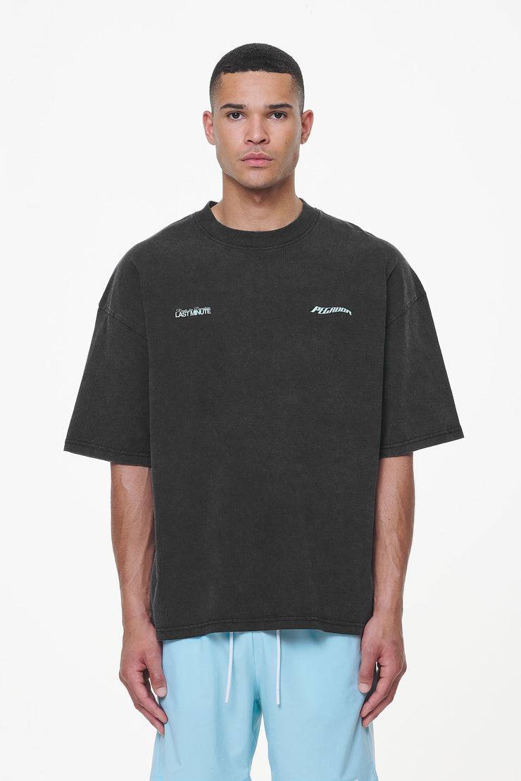 Pegador Lorna Boxy Tee Vintage Black