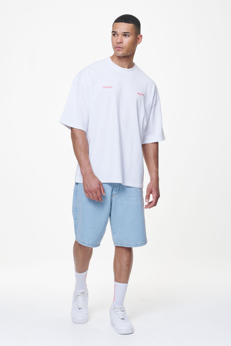 Pegador Lorna Boxy Tee White