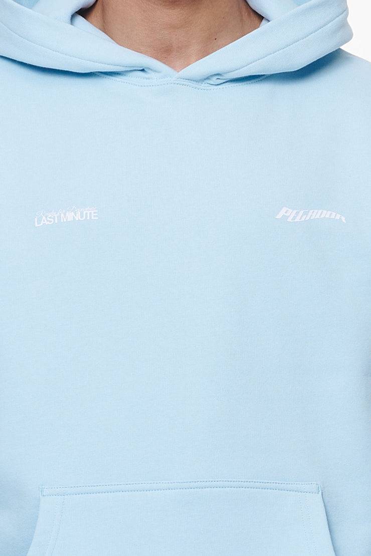 Pegador Lorna Terry Oversized Hoodie Vintage Aqua