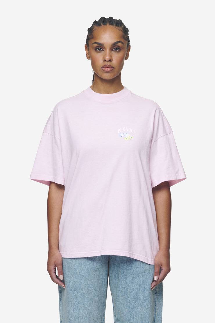 Pegador Lucia Heavy Oversized Tee Washed Bubblegum