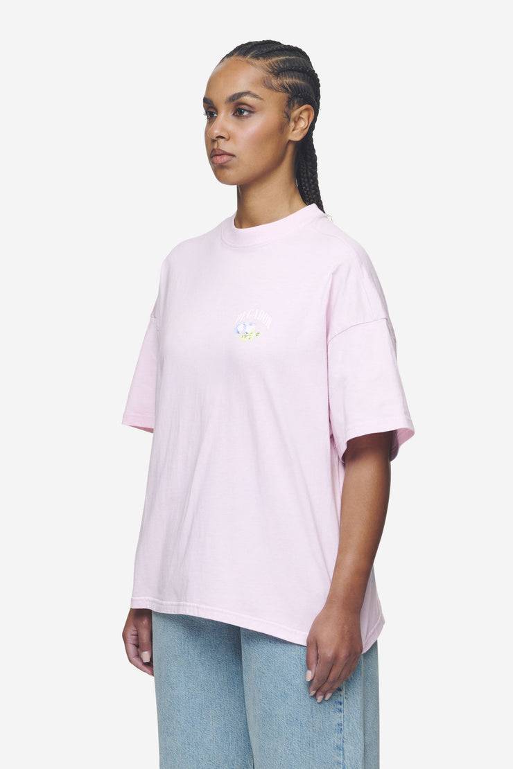 Pegador Lucia Heavy Oversized Tee Washed Bubblegum