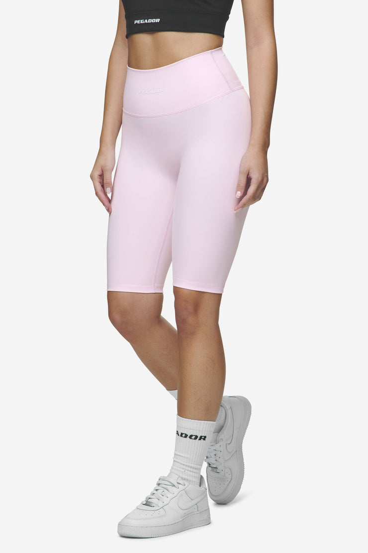 Pegador Lupita Biker Shorts Bubblegum White