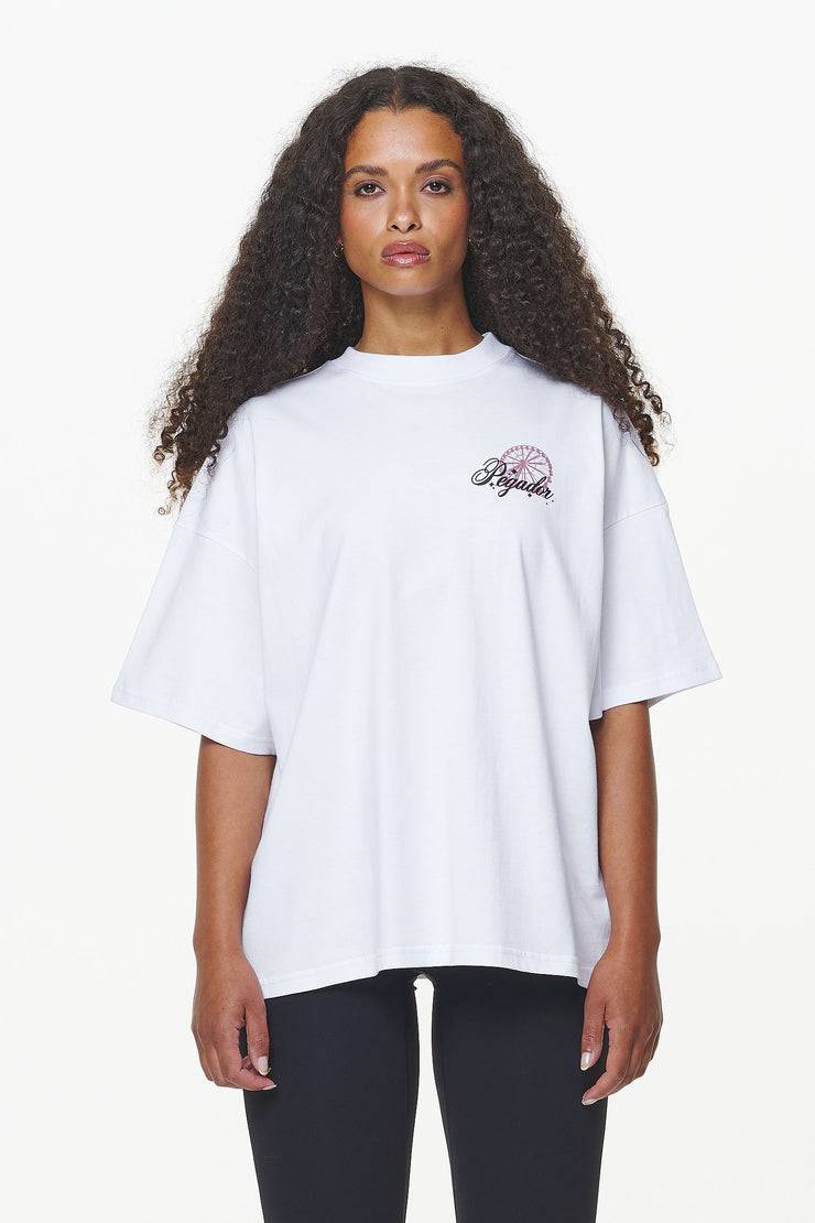 Pegador Mall Heavy Oversized Tee White