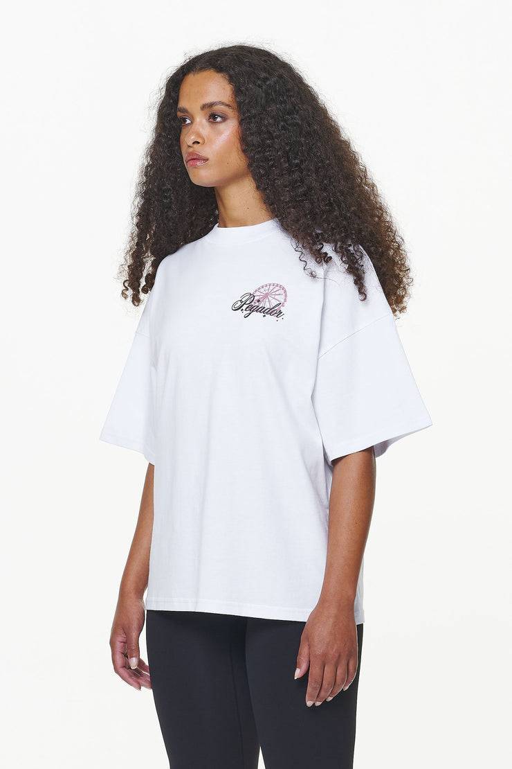 Pegador Mall Heavy Oversized Tee White