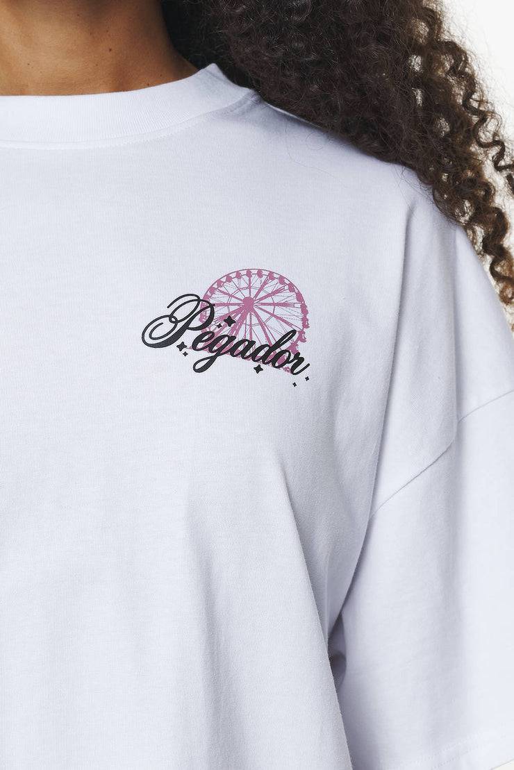 Pegador Mall Heavy Oversized Tee White