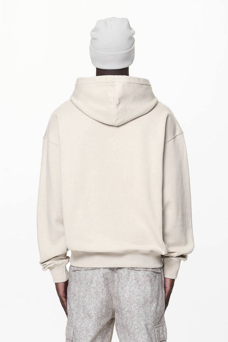 Pegador Manor Oversized Hoodie Washed Dust Cream