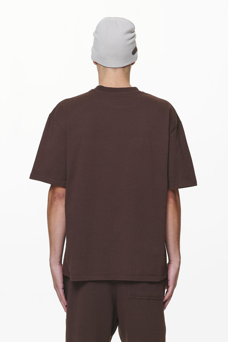 Pegador Manor Oversized Tee Washed Oak Brown