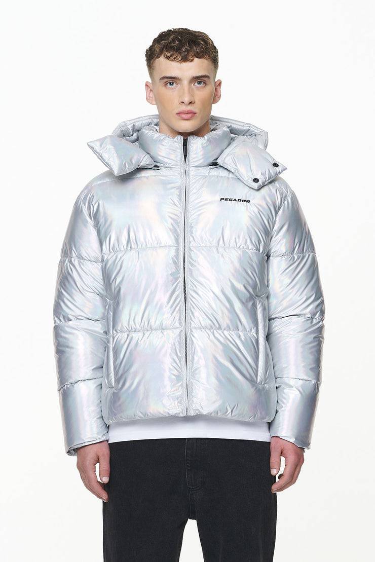 Pegador Margo Puffer Jacket Chrome