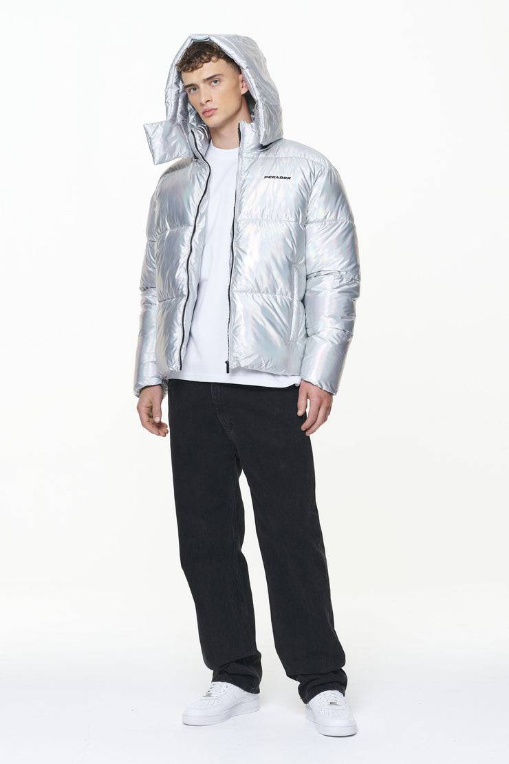 Pegador Margo Puffer Jacket Chrome