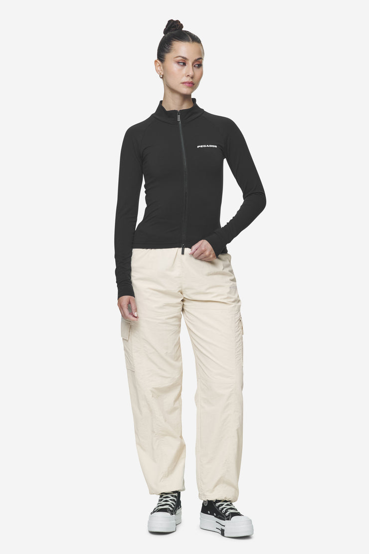 Pegador Maria Zip Longsleeve Black