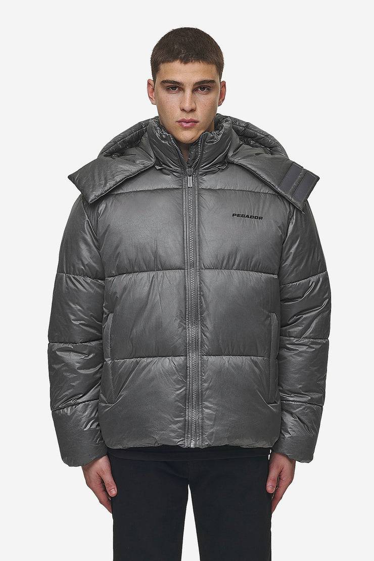 Pegador Marten Vintage Puffer Jacket Anthracite