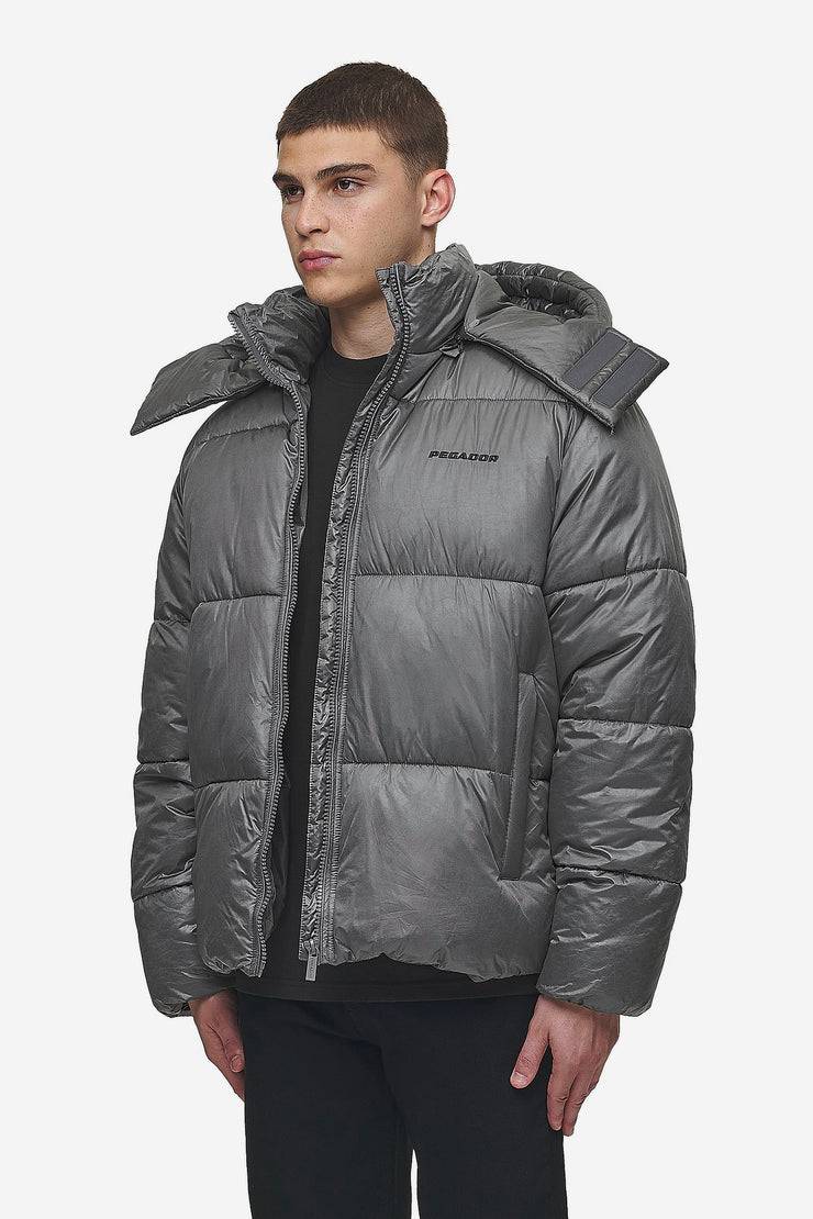 Pegador Marten Vintage Puffer Jacket Anthracite