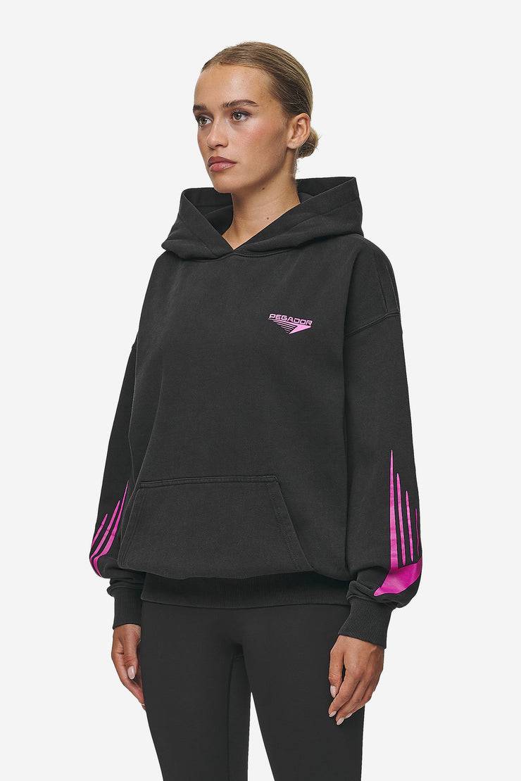 Pegador Mei Oversized Hoodie Vintage Black