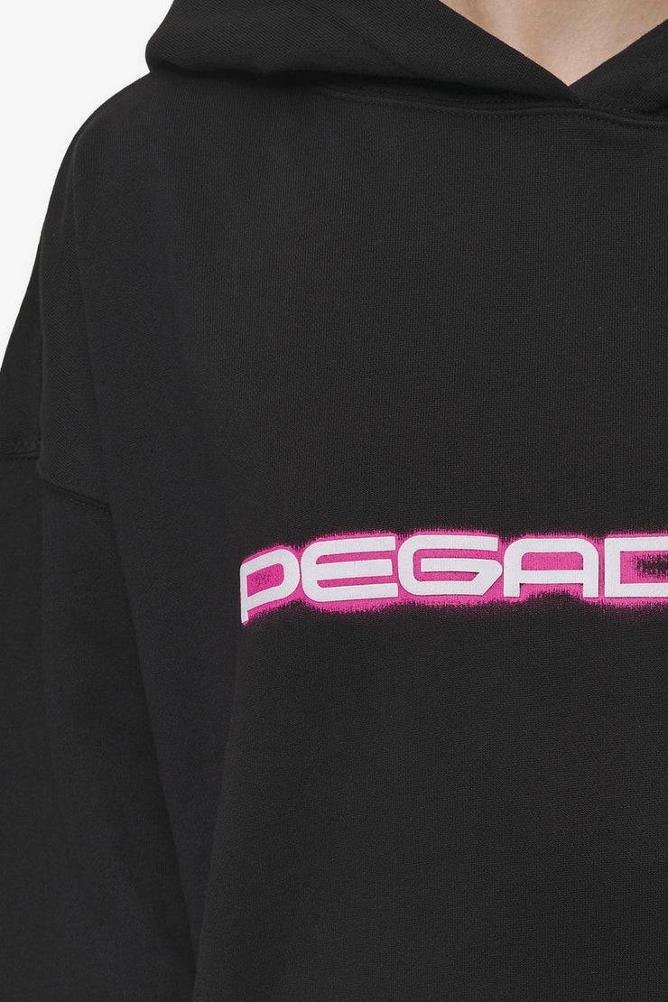 Pegador Mila Oversized Hoodie Washed Black