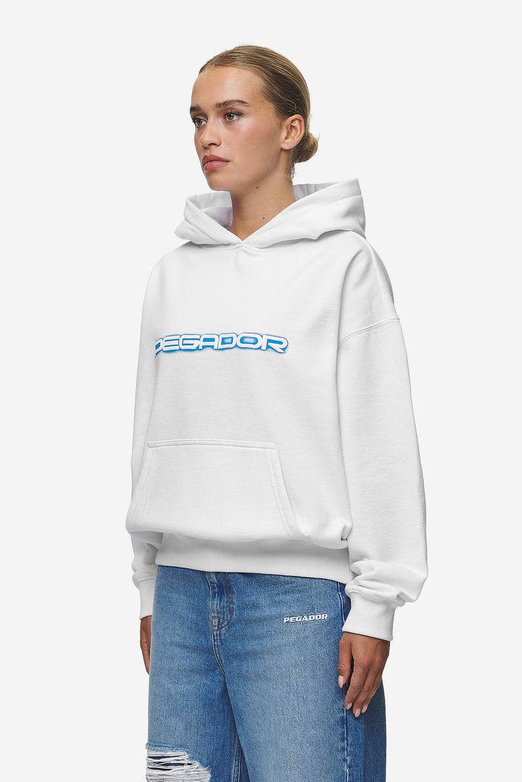 Pegador Mila Oversized Hoodie White