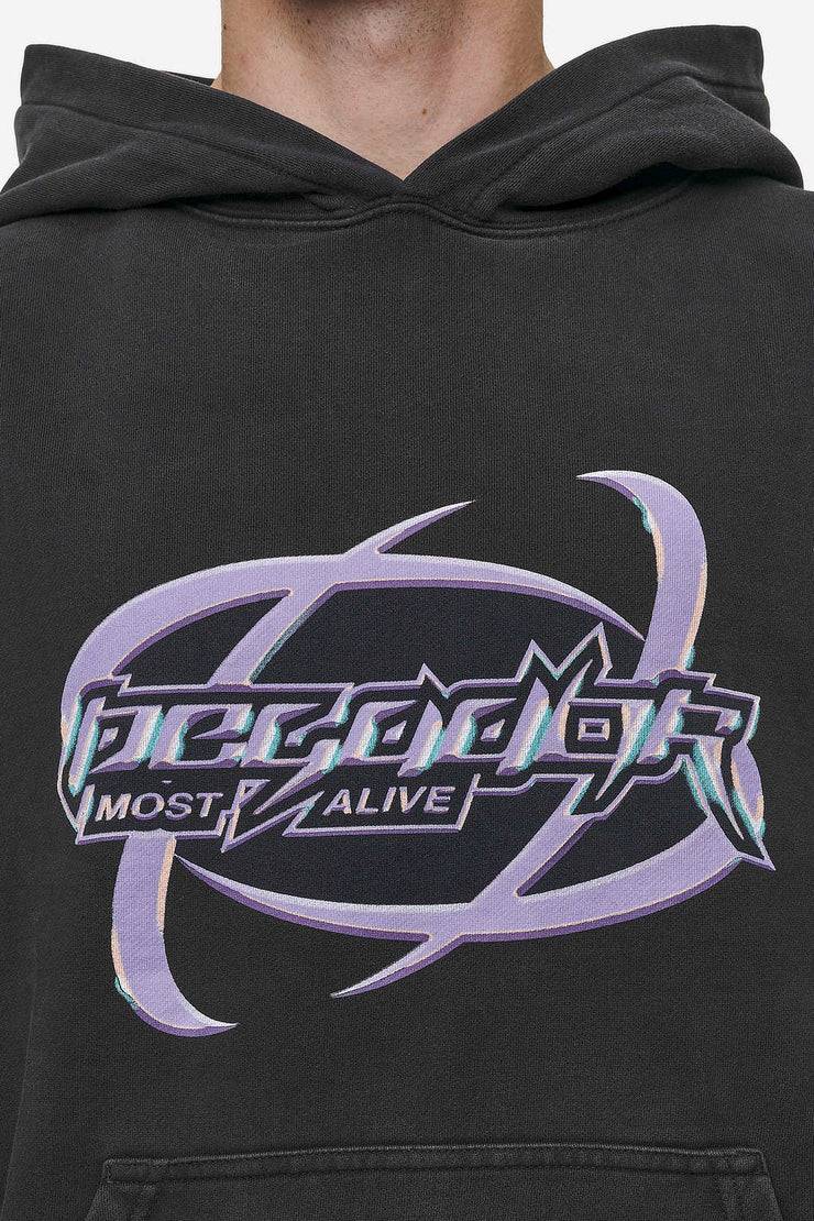 Pegador Mill Boxy Hoodie Vintage Black