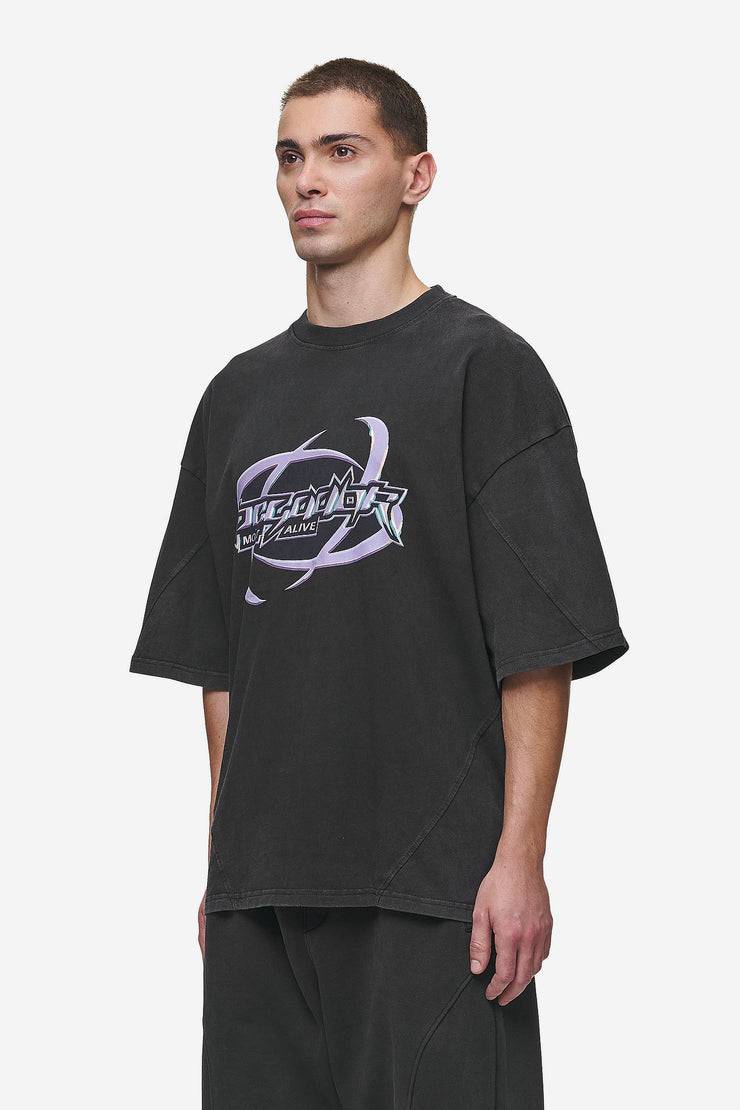 Pegador Mill Boxy Tee Vintage Black