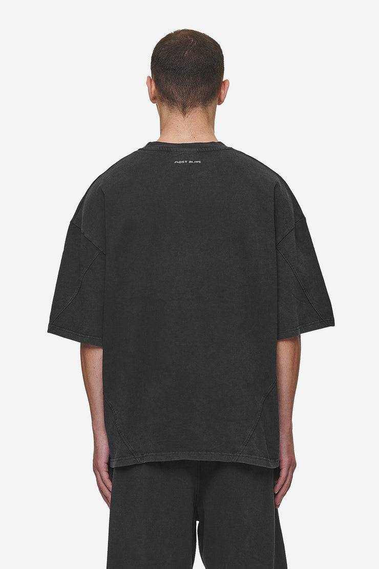 Pegador Mill Boxy Tee Vintage Black