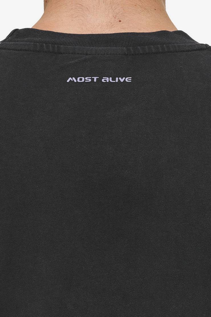 Pegador Mill Boxy Tee Vintage Black