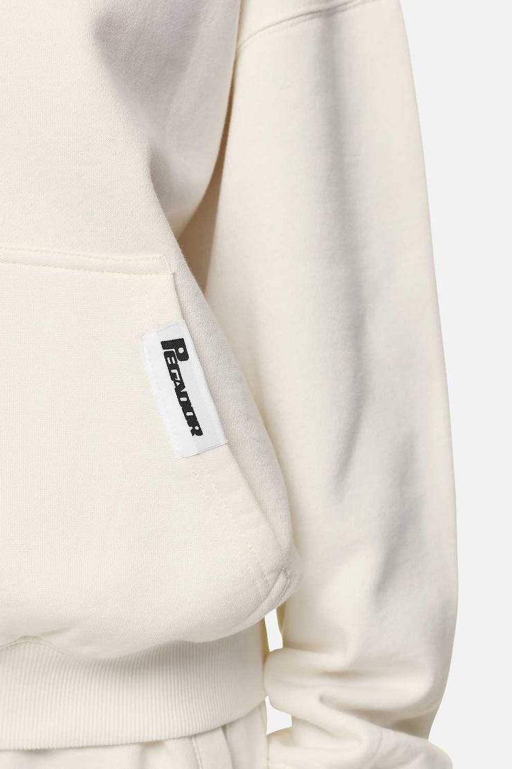 Pegador Mina Oversized Hoodie Washed Coconut Milk