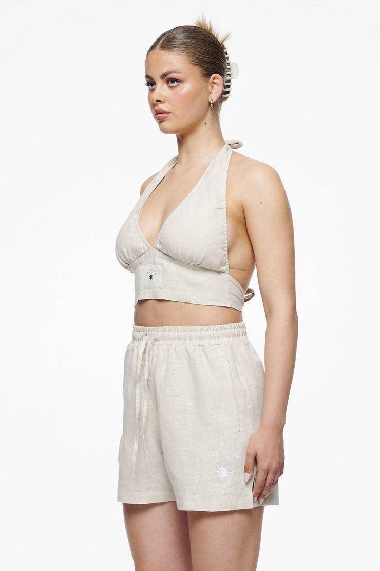 Pegador Molli Canvas Neckholder Top Unbleached