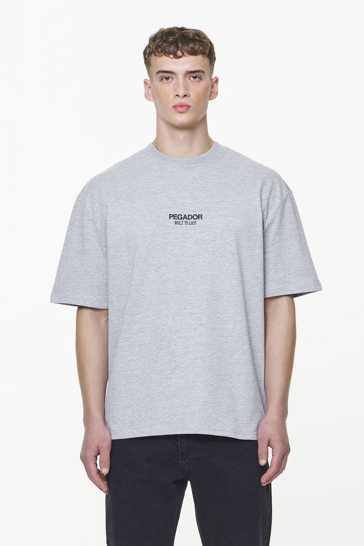 Pegador Mouncy Oversized Tee Grey Melange