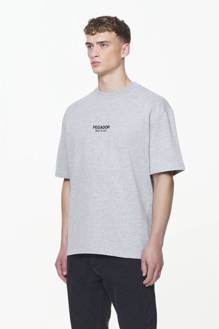 Pegador Mouncy Oversized Tee Grey Melange