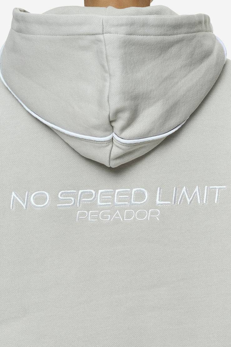 Pegador Naomi Oversized Hoodie Washed Moon Grey