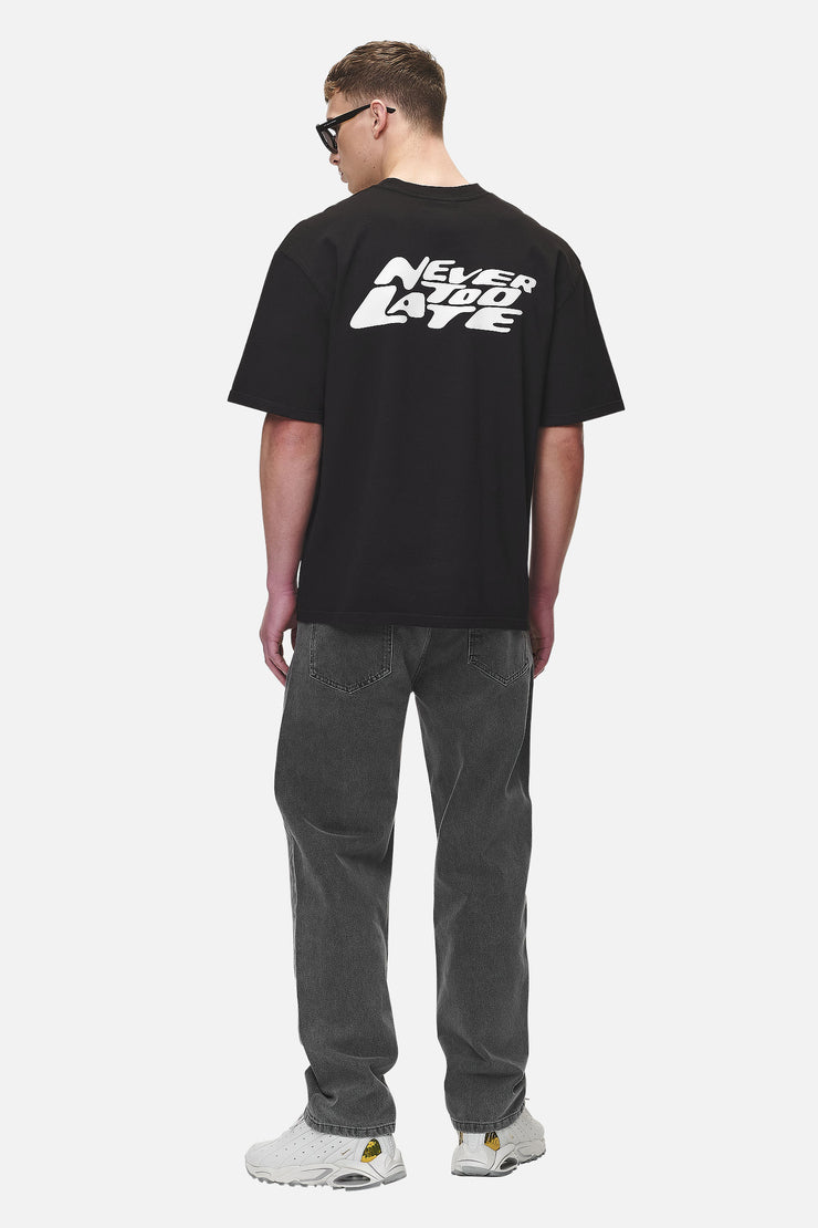 Pegador Narson Oversized Tee Washed Black