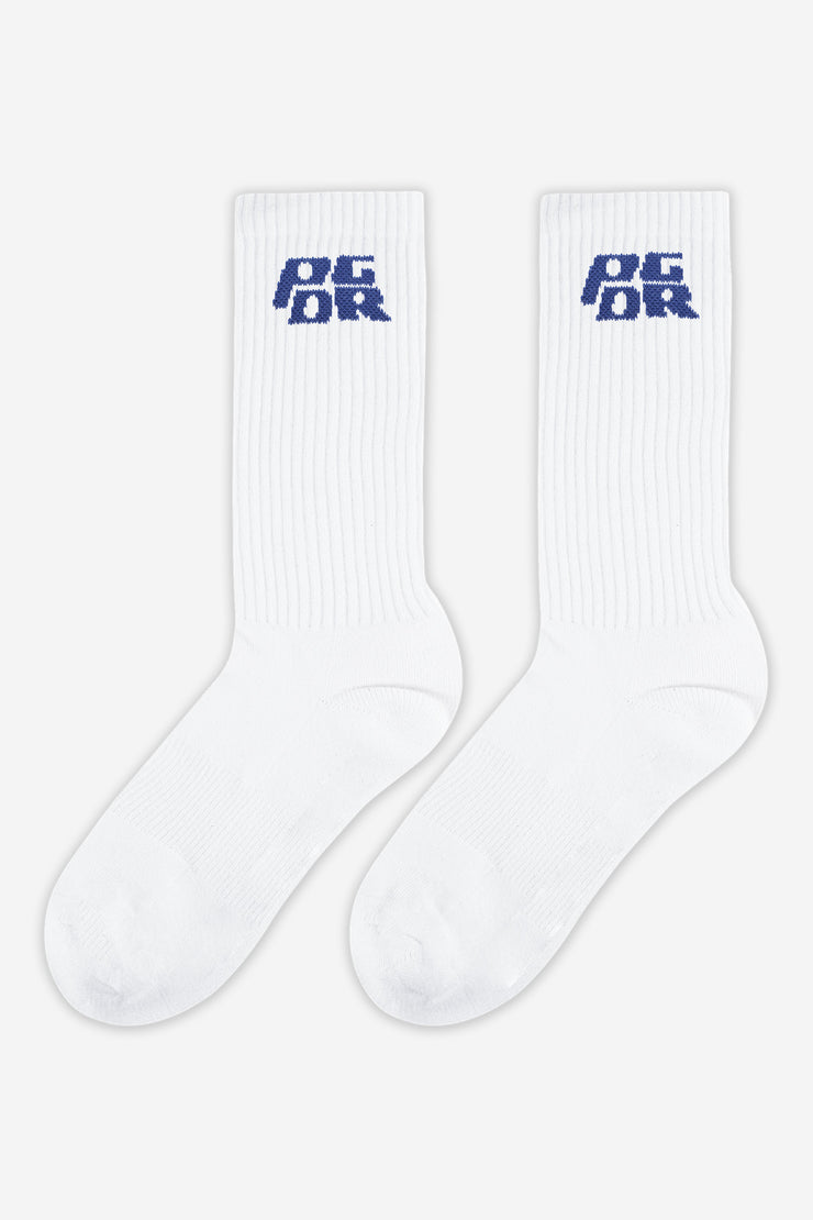 Pegador Narson Socks White Retro Blue