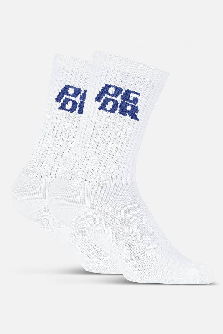 Pegador Narson Socks White Retro Blue