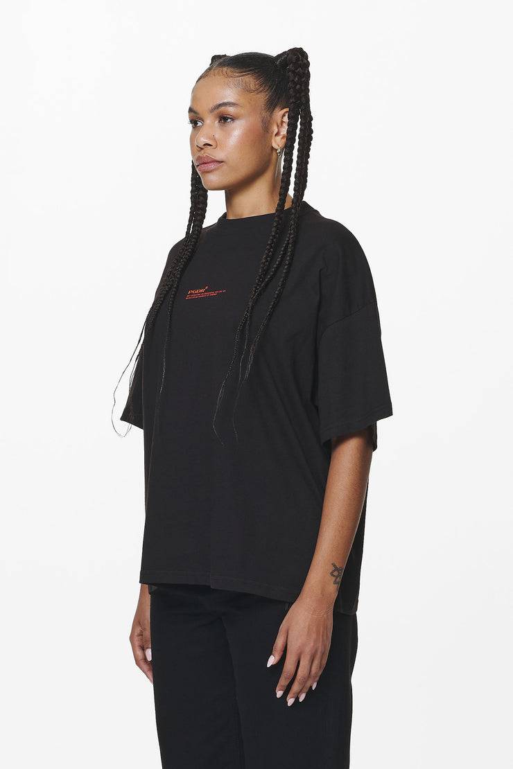 Pegador Navisk Heavy Oversized Tee Black