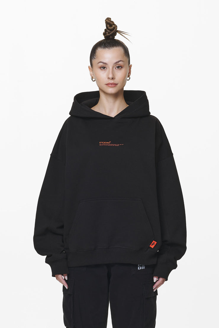 Pegador Navisk Oversized Hoodie Black